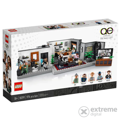 LEGO® Icons 10291 Queer Eye – byt úžasné pětky