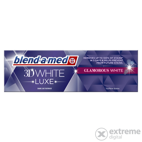 Blend-a-Med 3D White Luxe Glamour fogkrém, 75 ml
