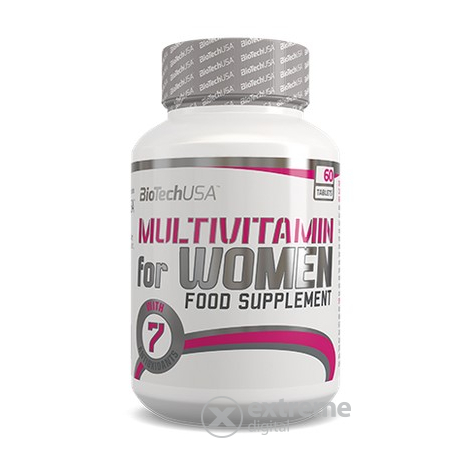 BioTech USA Multivitamin for Women, 60 tableta, vitamin