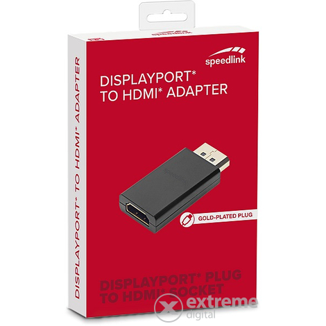 Speedlink SL-170016-BK DisplayPort-HDMI HW adapter