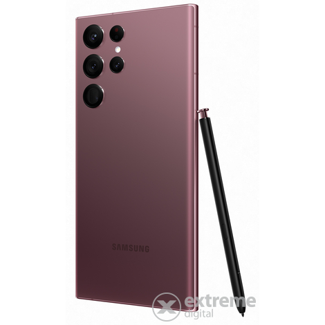 Samsung Galaxy S22 Ultra 5G 12GB/256GB Dual SIM pametni telefon, burgundi (Android)