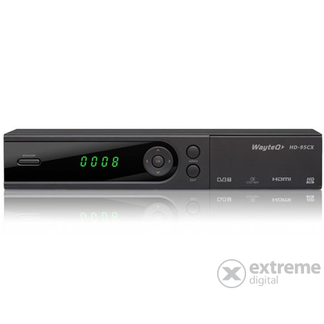 Wayteq HD-95CX MPEG4 DVB-T vevő