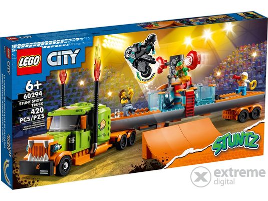 LEGO® City Stuntz 60294 Kaszkadőr show teherautó