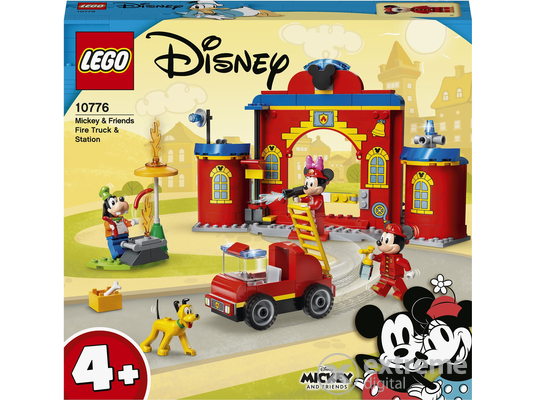 LEGO® Mickey and Friends 10776 Mickey és barátai tűzoltóság és tűzoltóautó