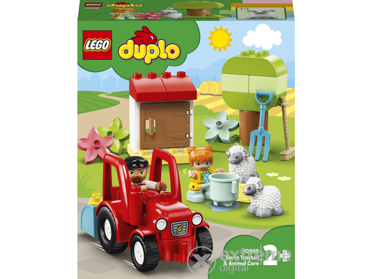 LEGO® DUPLO® Town 10950 Farm, traktor és állatgondozás