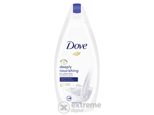 Dove Deeply Nourishing bőrtápláló krémtusfürdő (500 ml)