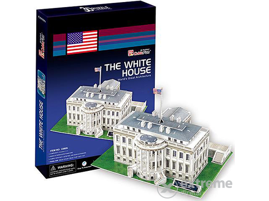 Cubic Fun 3D puzzle kicsi, White House