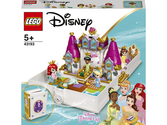 LEGO® Disney Princess Ariel, Belle, Hamupipőke és Tiana mesebeli kalandja