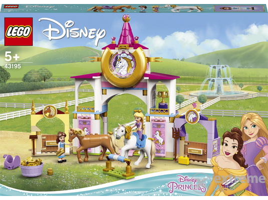 LEGO® Disney Princess Belle és Aranyhaj királyi istállói