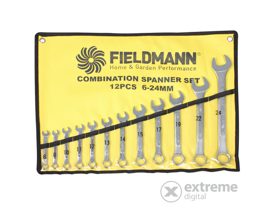 Fieldmann FDN 1010 villás- és dugókulcs készlet, 12 db-os