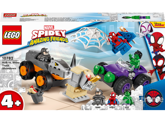 LEGO® Spidey 10782 Hulk vs. Rhino teherautós leszámolás