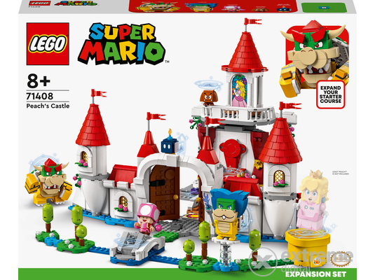 LEGO® Super Mario 71408 Peach kastélya kiegészítő szett