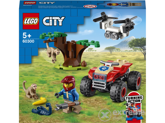 LEGO® City Wildlife 60300 Vadvilági ATV mentőjármű