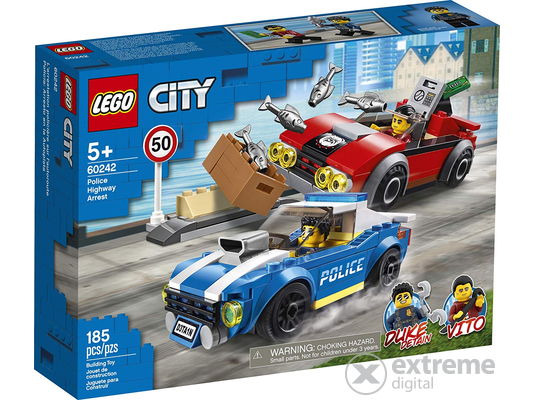 LEGO® City Police 60242 Rendőrségi letartóztatás az országúton