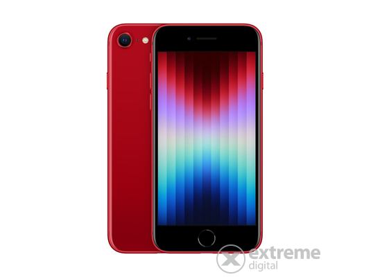 Apple iPhone SE 2022 5G 64GB kártyafüggetlen okostelefon (mmxh3hu/a), (PRODUCT)RED