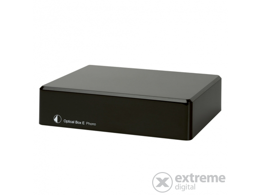 Pro-Ject Optical Box E Phono - Phono előerősítő és A/D konverter, fekete - [Bontott]
