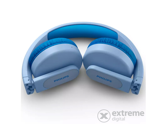 Philips Kids fejhallgató, világítás, bluetooth, 28 óra, kék