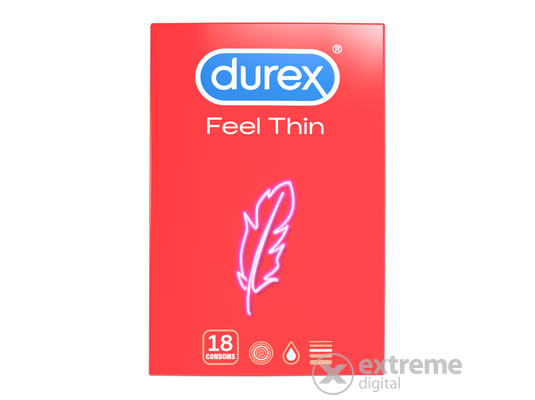 Durex Feel Thin óvszer, 18 db