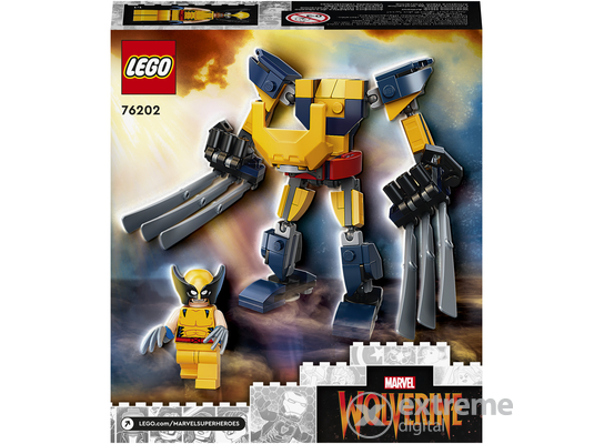 LEGO® Super Heroes 76202 Farkas robotpáncélja