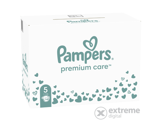 Pampers Premium Care pelenka, 5-ös méret, 11-16 kg, 148 db
