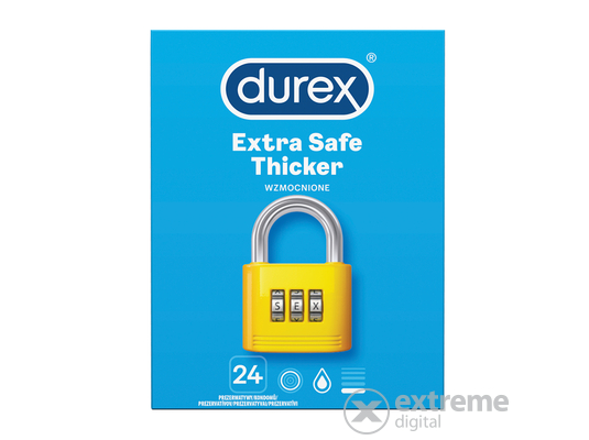 Durex Extra Safe óvszer, 24db
