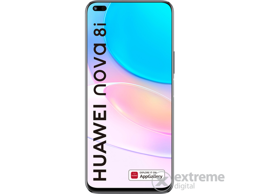 Huawei Nova 8i 6GB/128GB Dual SIM kártyafüggetlen okostelefon, Éjfekete