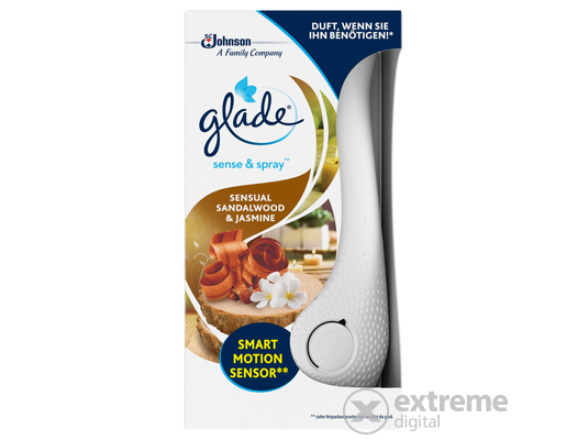 Glade Sense & Spray automata légfrissítő, szantálfa, 18 ml