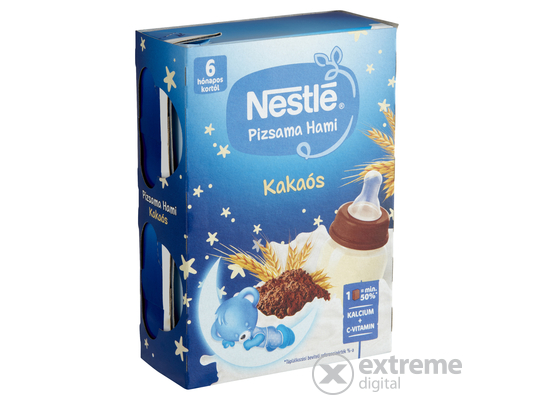 Nestlé Kakaós folyékony tejpép fogyasztásra kész, kakaós folyékony gabonás bébiétel 6 hónapos kortól, 2x200ml 7613287591