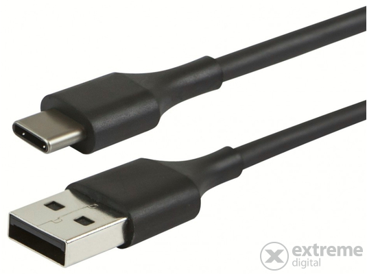 Cellect USB 3.1 C - USB 3.0 A adatkábel, fekete