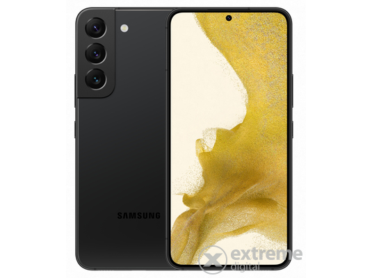 Samsung Galaxy S22 5G 8GB/256GB Dual SIM kártyafüggetlen okostelefon, fantomfekete (Android)